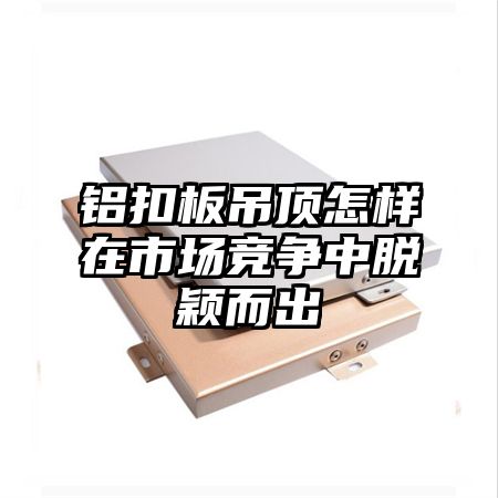 鋁扣板吊頂怎樣在市場競爭中脫穎而出